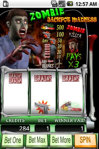 Zombie Jackpot Madness應用截圖第1張