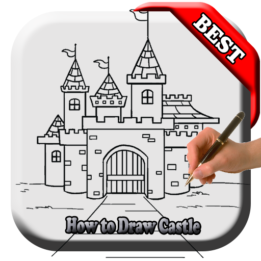 How to Draw Castle - Easy Drawing Zrzut ekranu 1