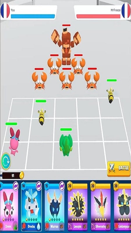 Monsters Tactics Ảnh chụp màn hình 1