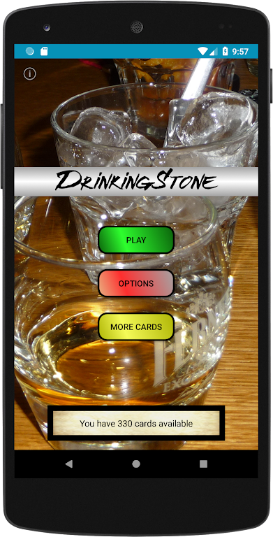 DrinkingStone - A Drinking Cards Game Zrzut ekranu 1