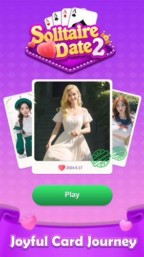 Solitaire Date Tangkapan skrin 1