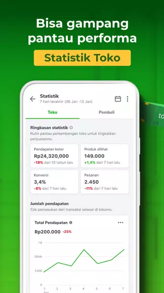 Tokopedia Seller應用截圖第4張