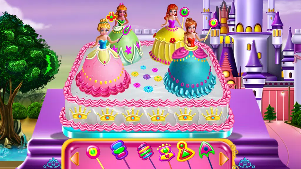 Princesses Cake Cooking ภาพหน้าจอ 2