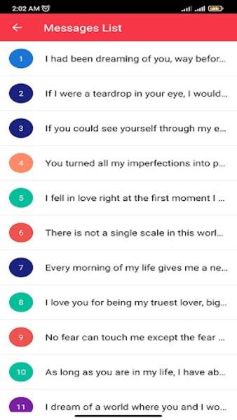 love sms Screenshot 3
