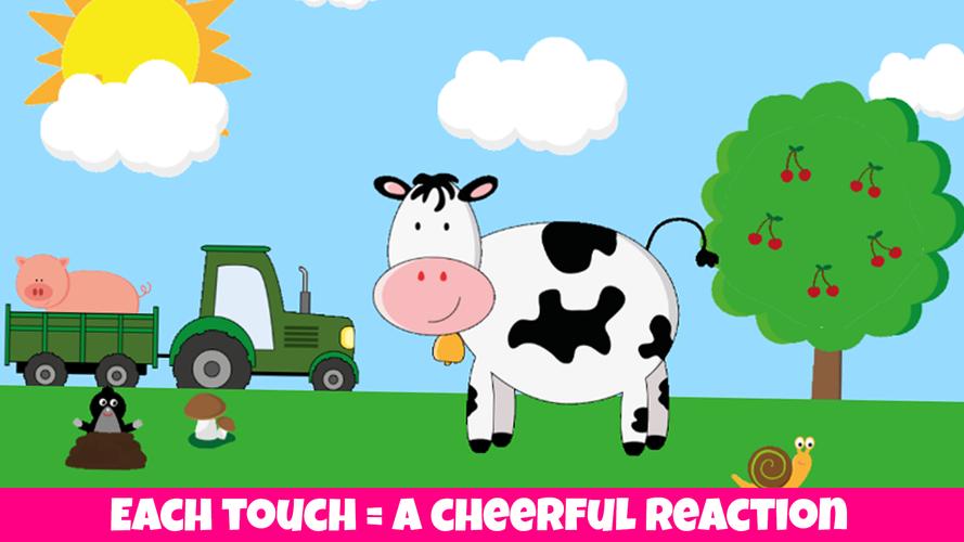 Animals, kids game from 1 year 스크린샷 1