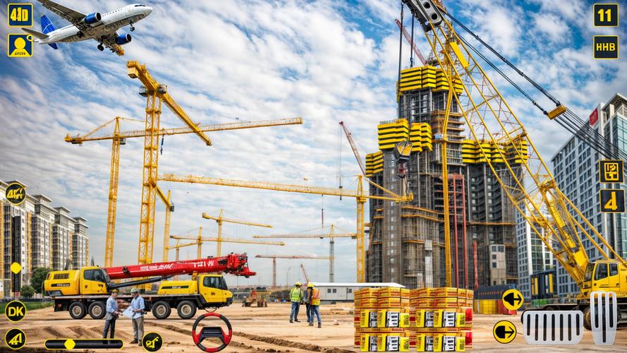 Tower Crane Operator Simulator Capture d'écran 3