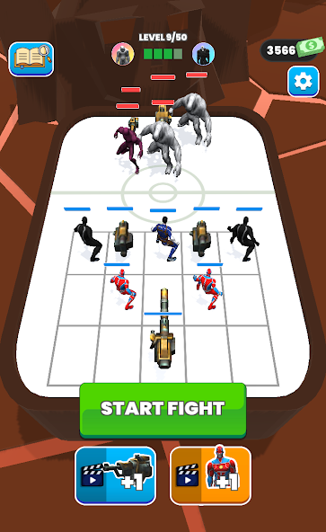 Merge Master Superhero Battle Mod 스크린샷 1