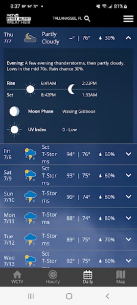 WCTV First Alert Weather應用截圖第3張