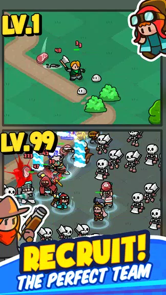 Rumble Heroes - Adventure RPG應用截圖第4張