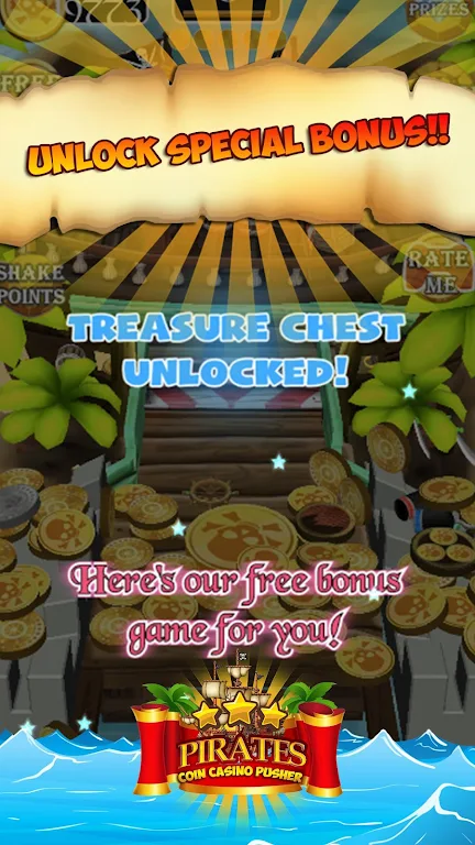 Pirates Coin Casino Pusher Captura de tela 4