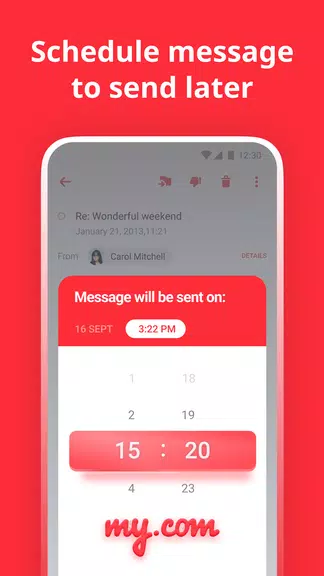 myMail 电子邮件应用: QQ 邮箱 & 谷歌邮箱应用截图第2张