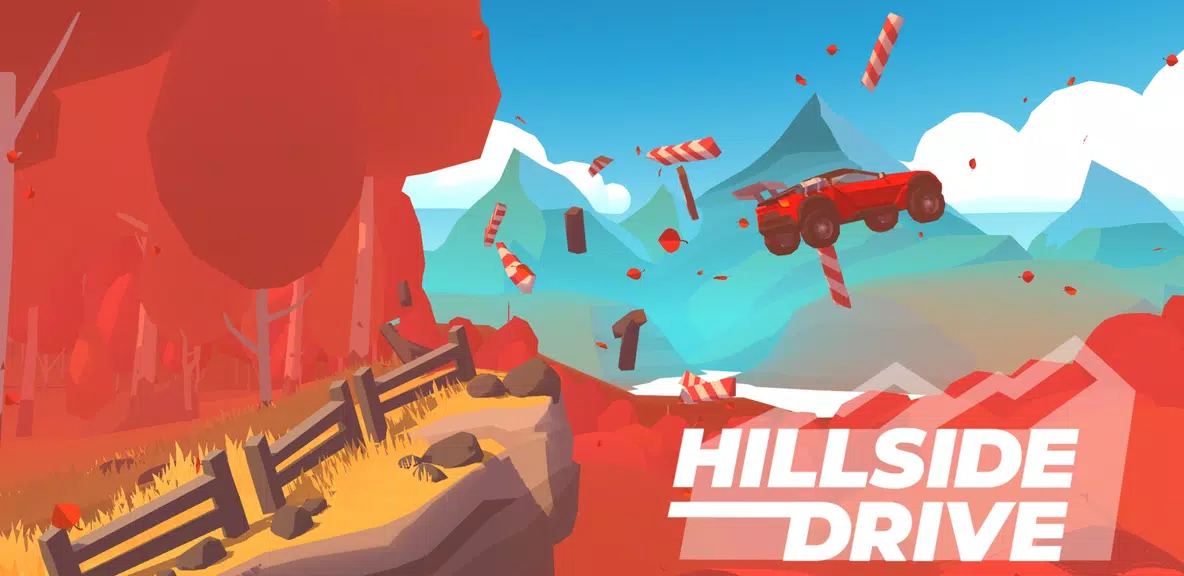 Hillside Drive: car racing ဖန်သားပြင်ဓာတ်ပုံ 1