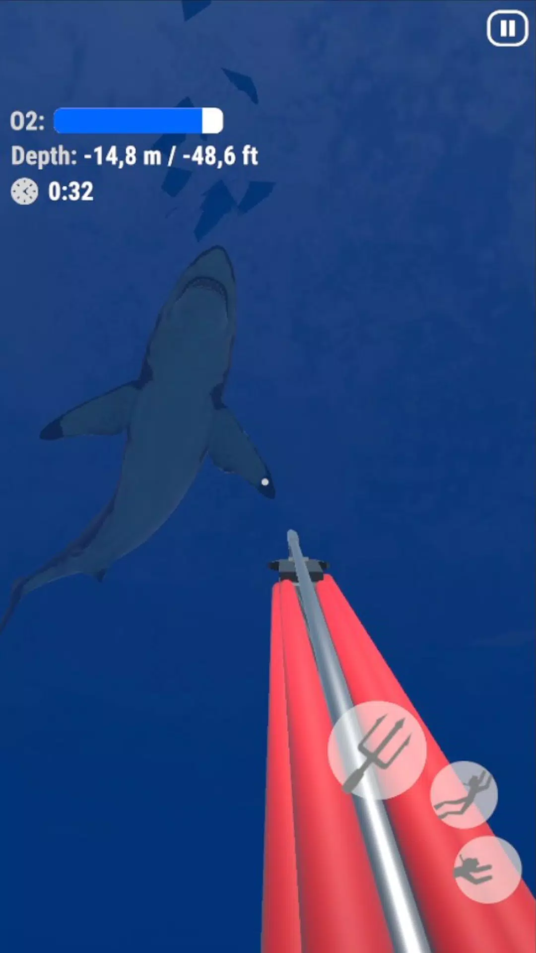 Spearfishing Shark Captura de tela 1