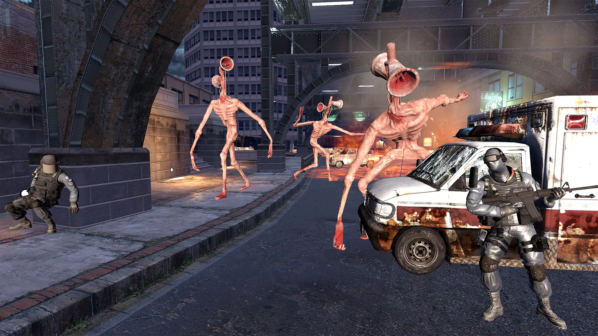 Siren Head City EscapeGames Screenshot 2