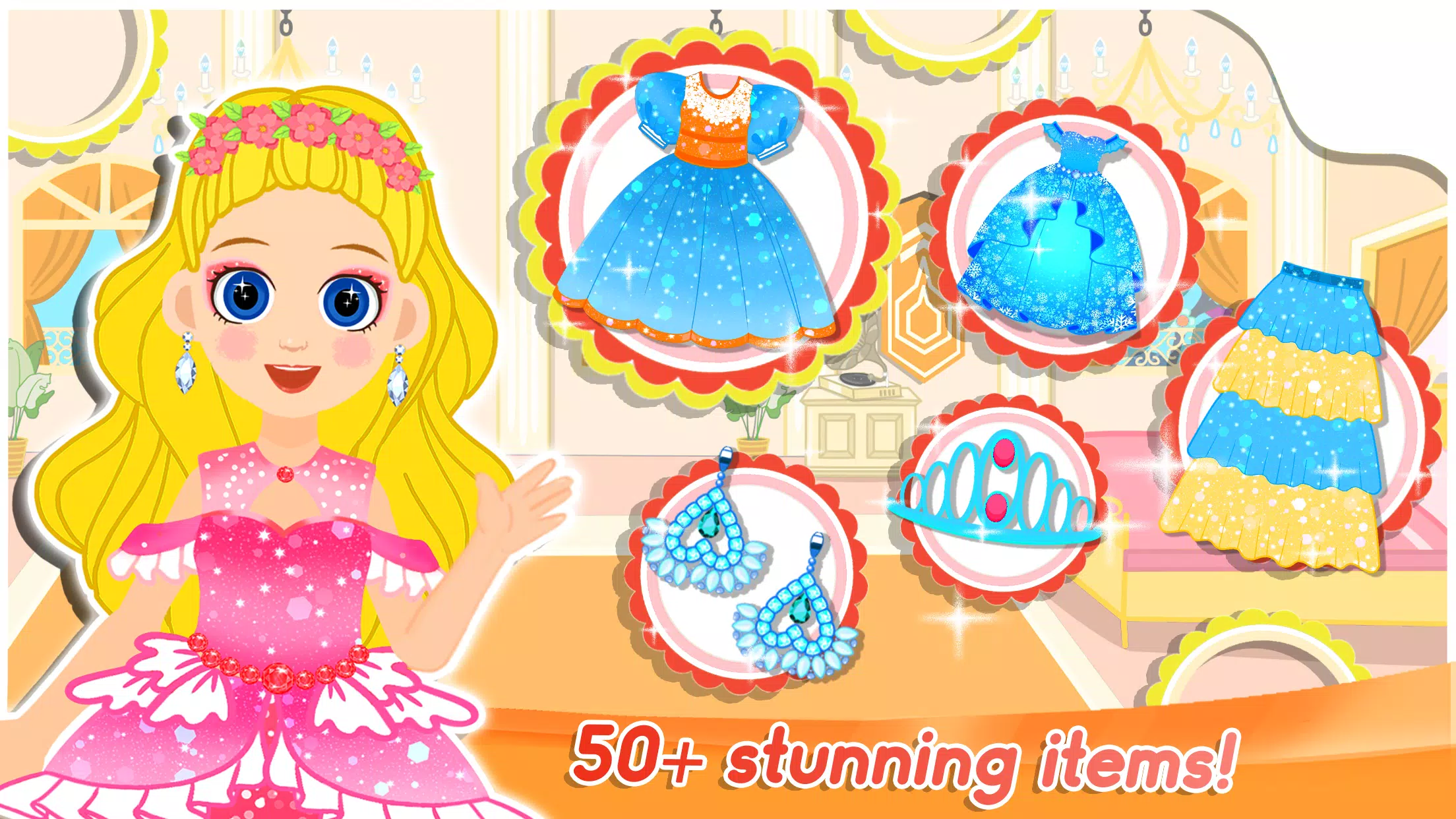 Princess Makeup Dress Makeover スクリーンショット 1