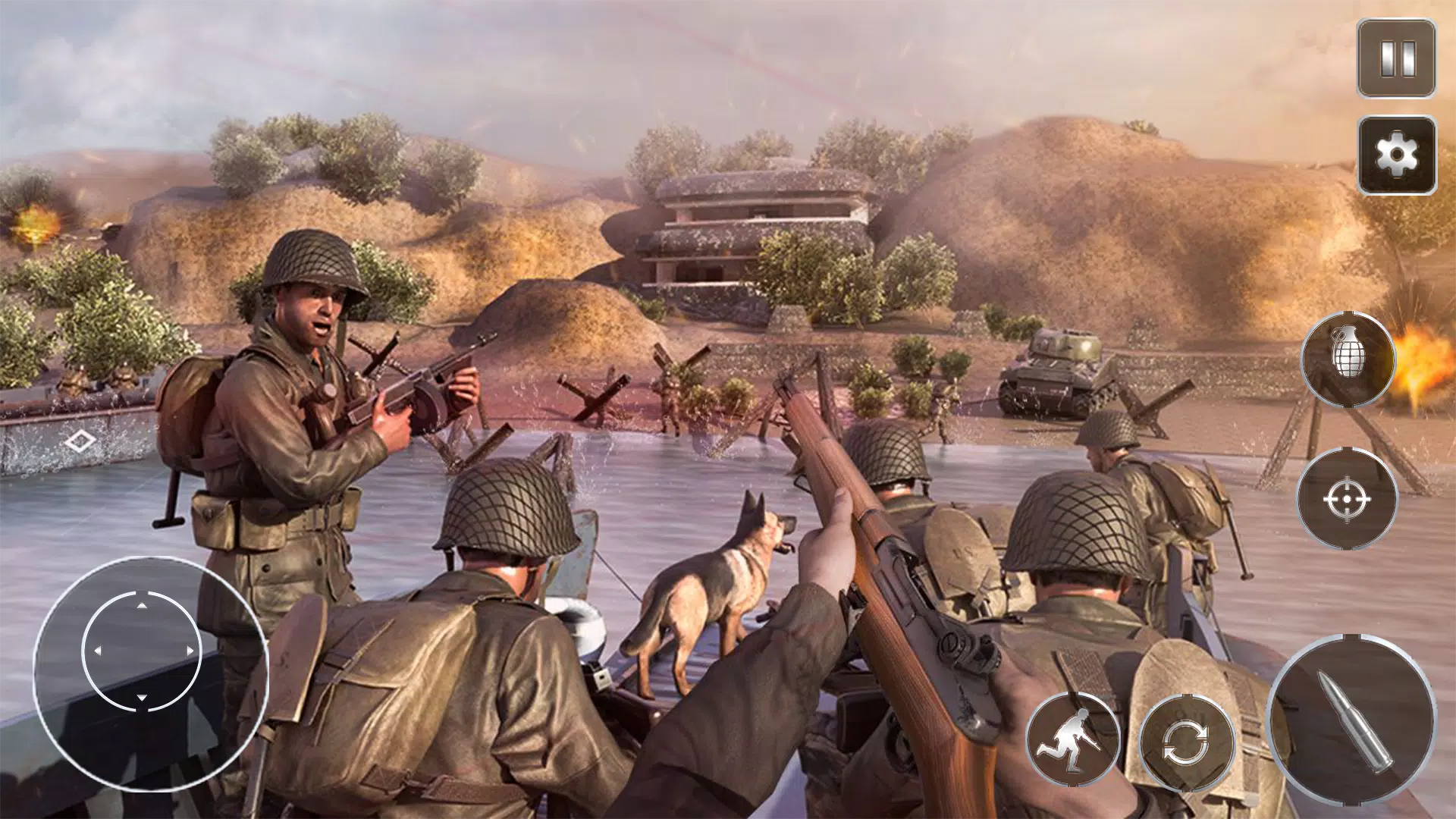 Call Of Courage : WW2 Shooting Screenshot 1