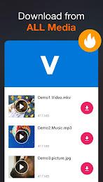Schermata All Video Downloader - V 2