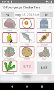 10 Food-groups Checker Easy ภาพหน้าจอ 1