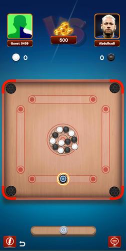 Carrom board game & carom pool Captura de tela 1