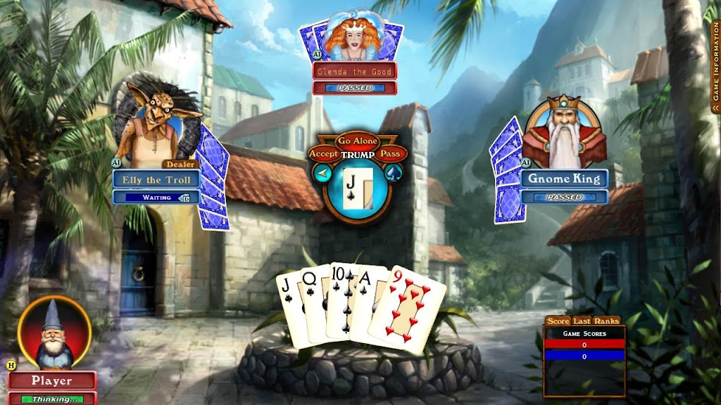 Hardwood Euchre Captura de pantalla 1