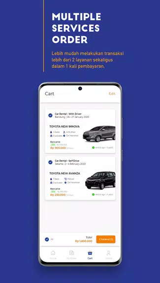 TRACtoGo: Rental Mobil & Bus应用截图第2张