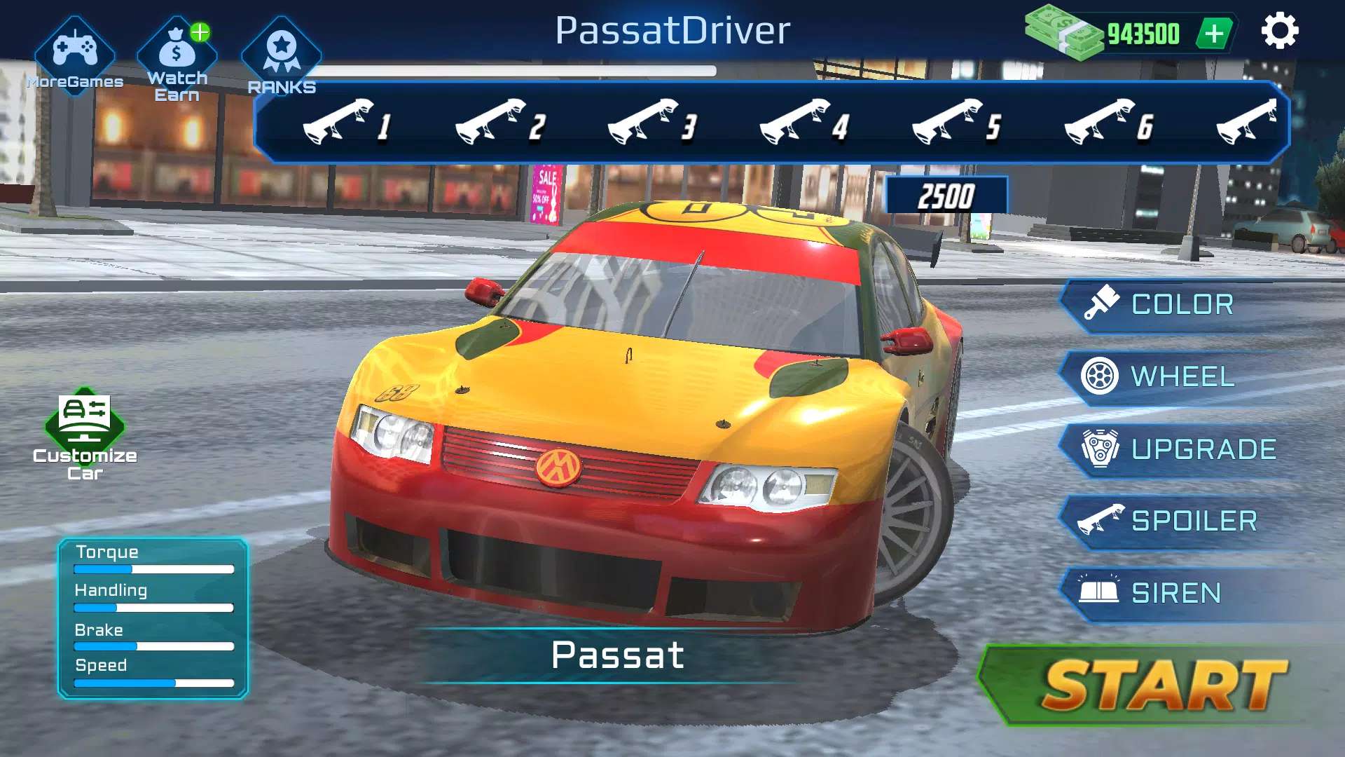 Passat High-Speed Traffic Race Tangkapan skrin 4
