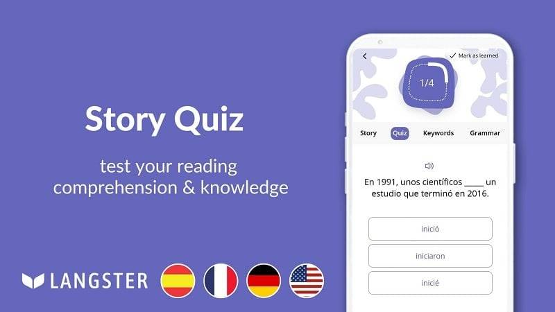 Learn Languages with Langster 스크린샷 3