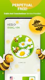 Spring VPN : Fast&Guard ဖန်သားပြင်ဓာတ်ပုံ 1