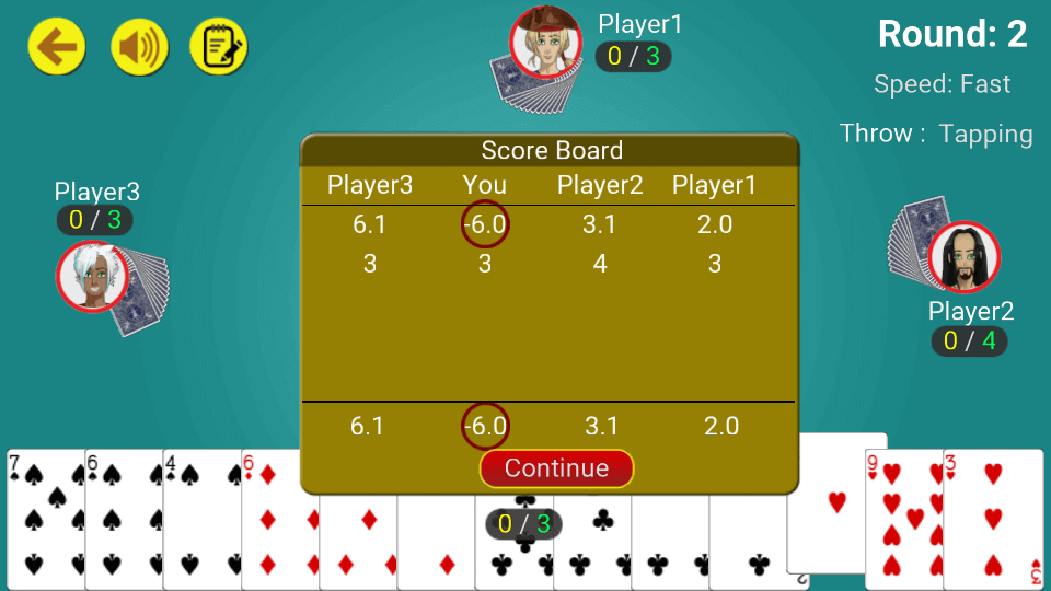 Call break : Offline Card Game Screenshot 4