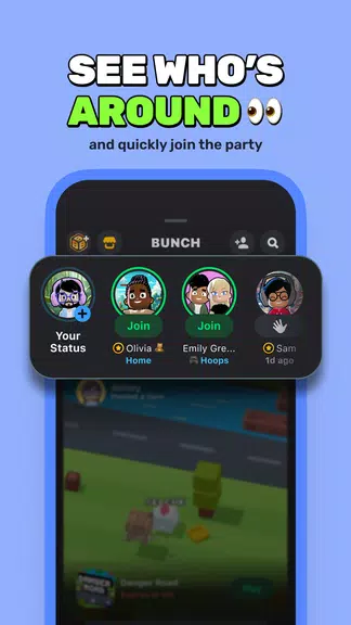 Bunch: HouseParty with Games Capture d'écran 2