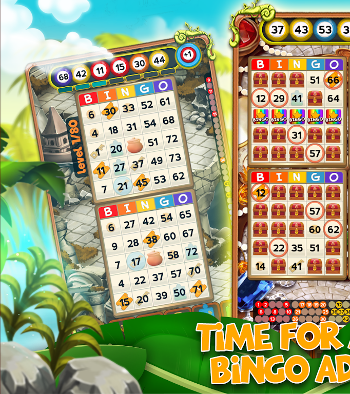 Bingo Treasure Quest - Paradise Island Riches Capture d'écran 1
