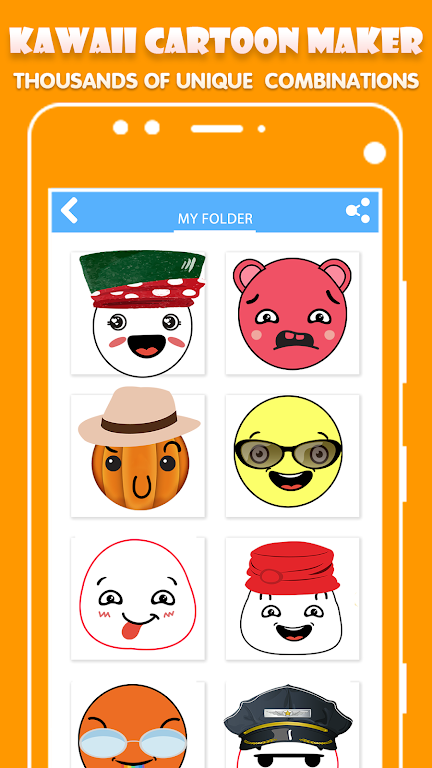 Kawaii Cartoon Maker應用截圖第1張