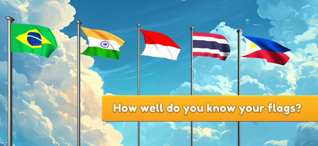 Flag Naming Trivia Guess Quiz Ekran Görüntüsü 2
