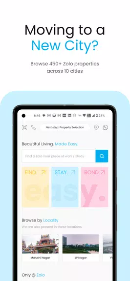 Zolo Coliving - Rent PG Online Screenshot 1