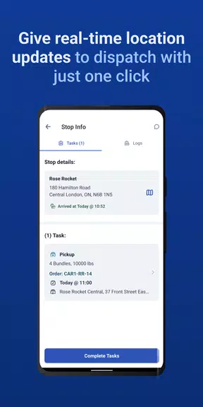 Rose Rocket Truck Driver 스크린샷 3