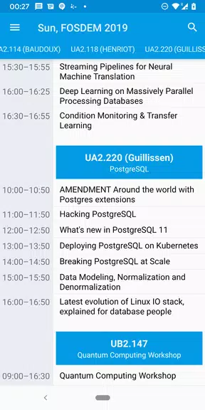 Giggity (schedule viewer) Ekran Görüntüsü 2