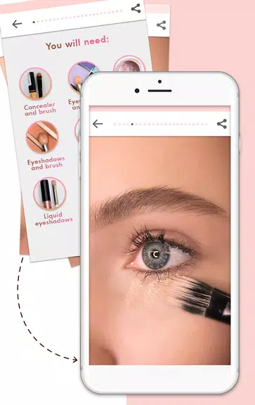 Schermata Makeup Tutorial step by step 2