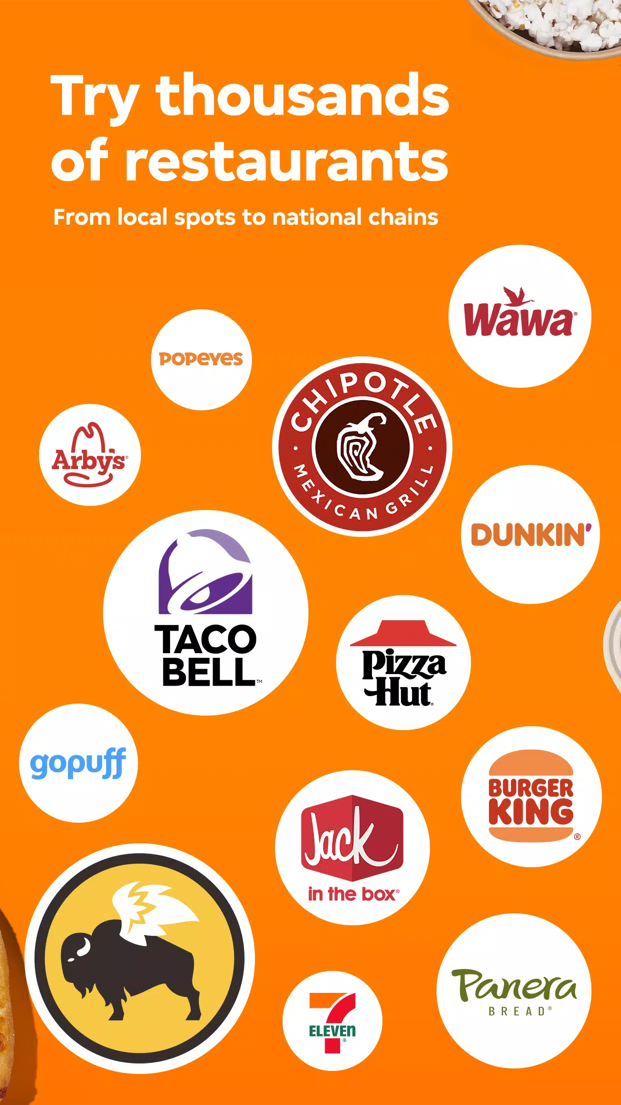 Grubhub: Food Delivery Captura de tela 3