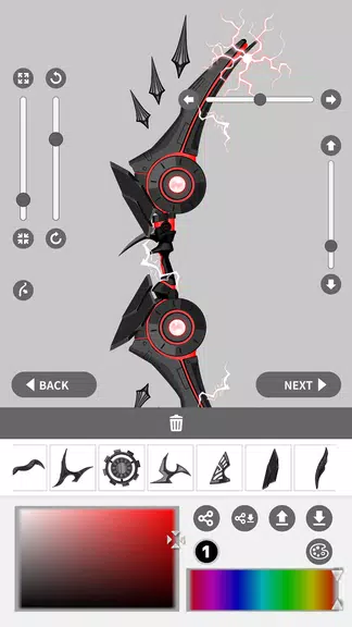Bow maker : weapon  simulator ဖန်သားပြင်ဓာတ်ပုံ 1