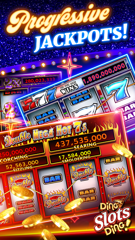 Ding Slots Ding - Classic Casino Slot Machine Game Screenshot 1