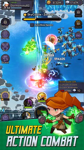 Self-Service Knight : idle RPG Zrzut ekranu 2