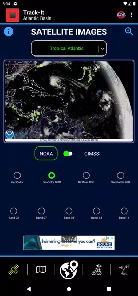 Track-It Hurricane Tracker Ảnh chụp màn hình 3