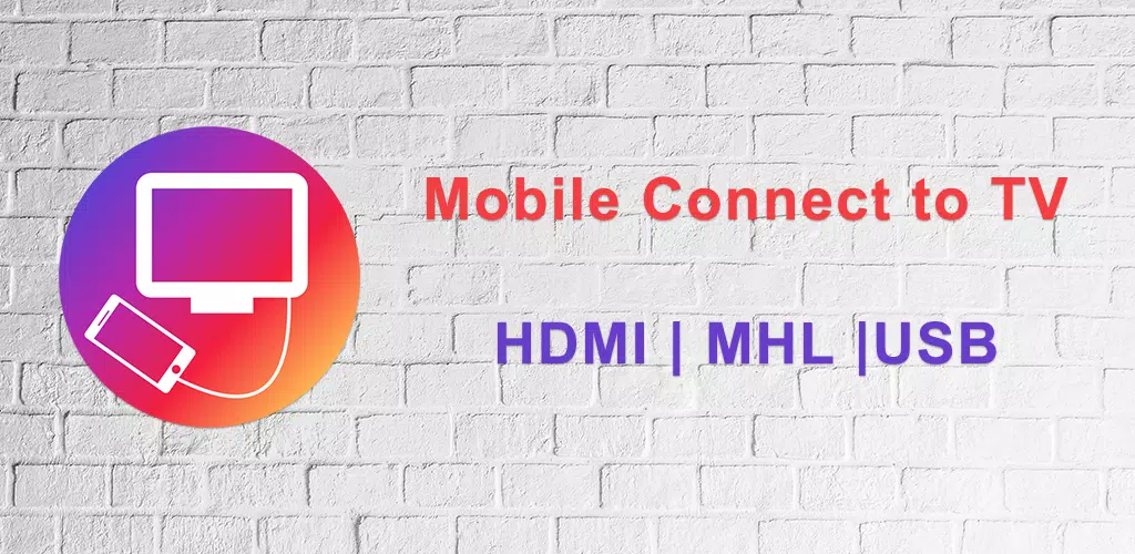 Mobile Connect to TV USB HDMI Tangkapan skrin 1