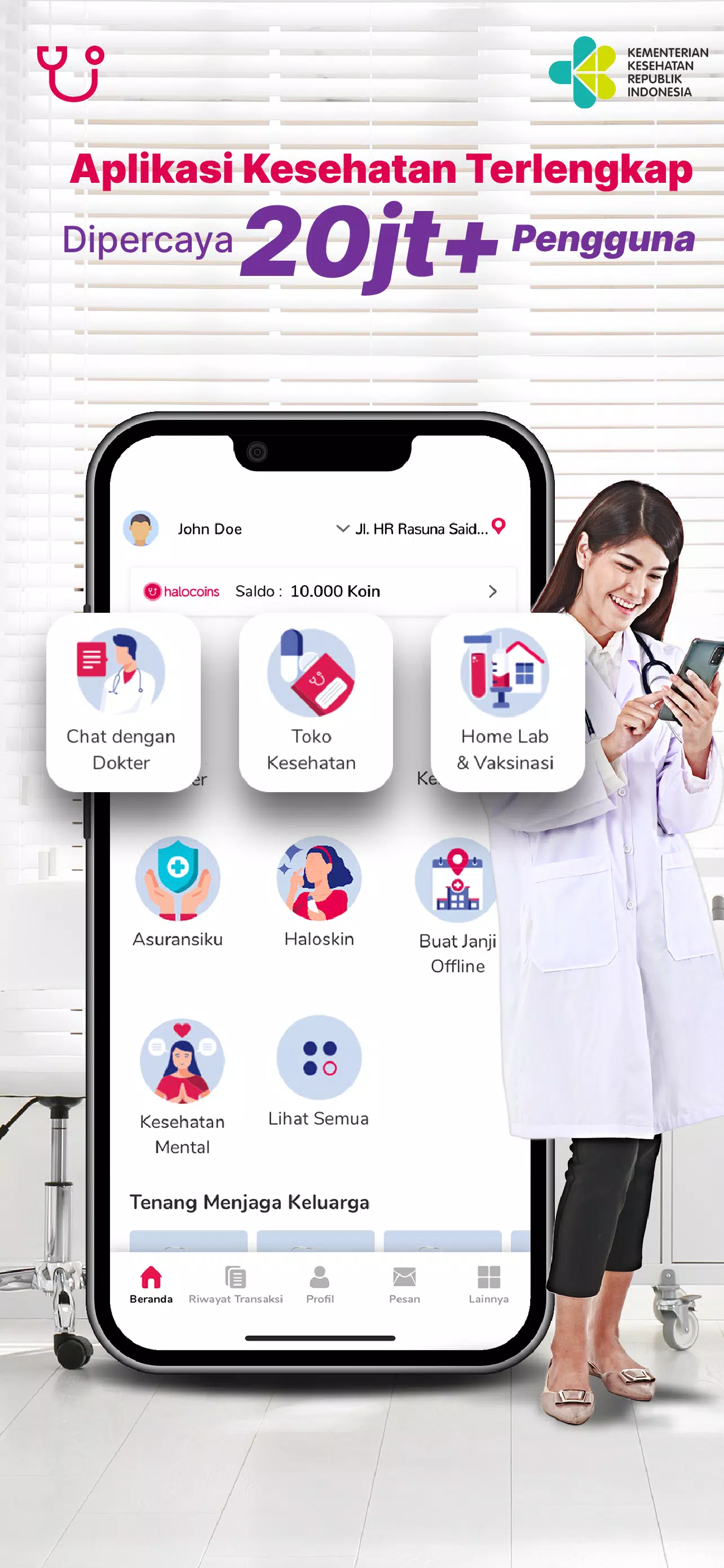 Halodoc ภาพหน้าจอ 1