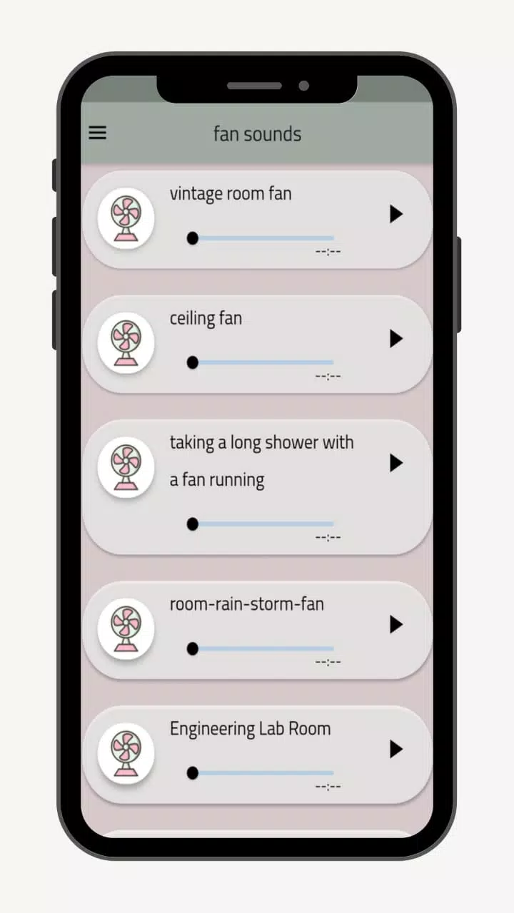 Fan sounds - relaxing sounds স্ক্রিনশট 3