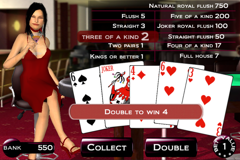 Joker Poker Deluxe應用截圖第2張