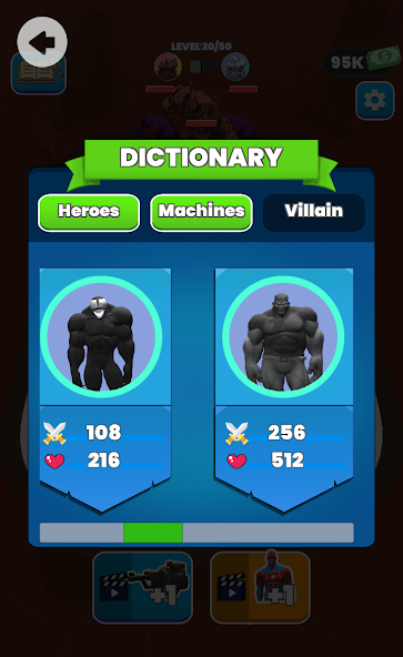 Merge Master Superhero Battle Mod 스크린샷 4