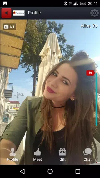 Meet new people, Flirt with singles - Flare Dating Schermafbeelding 2