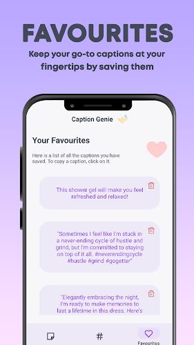 Caption Genie: AI Caption Tool Ekran Görüntüsü 3