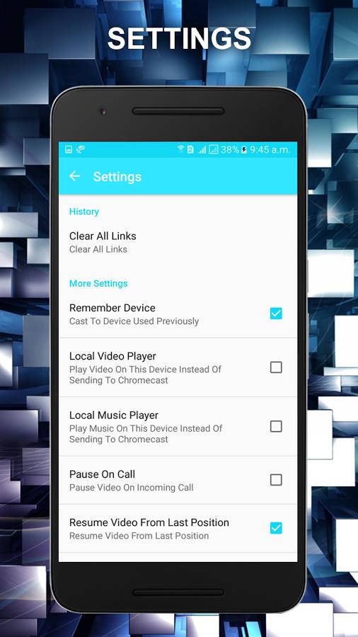 Schermata RaysCast For Chromecast 2